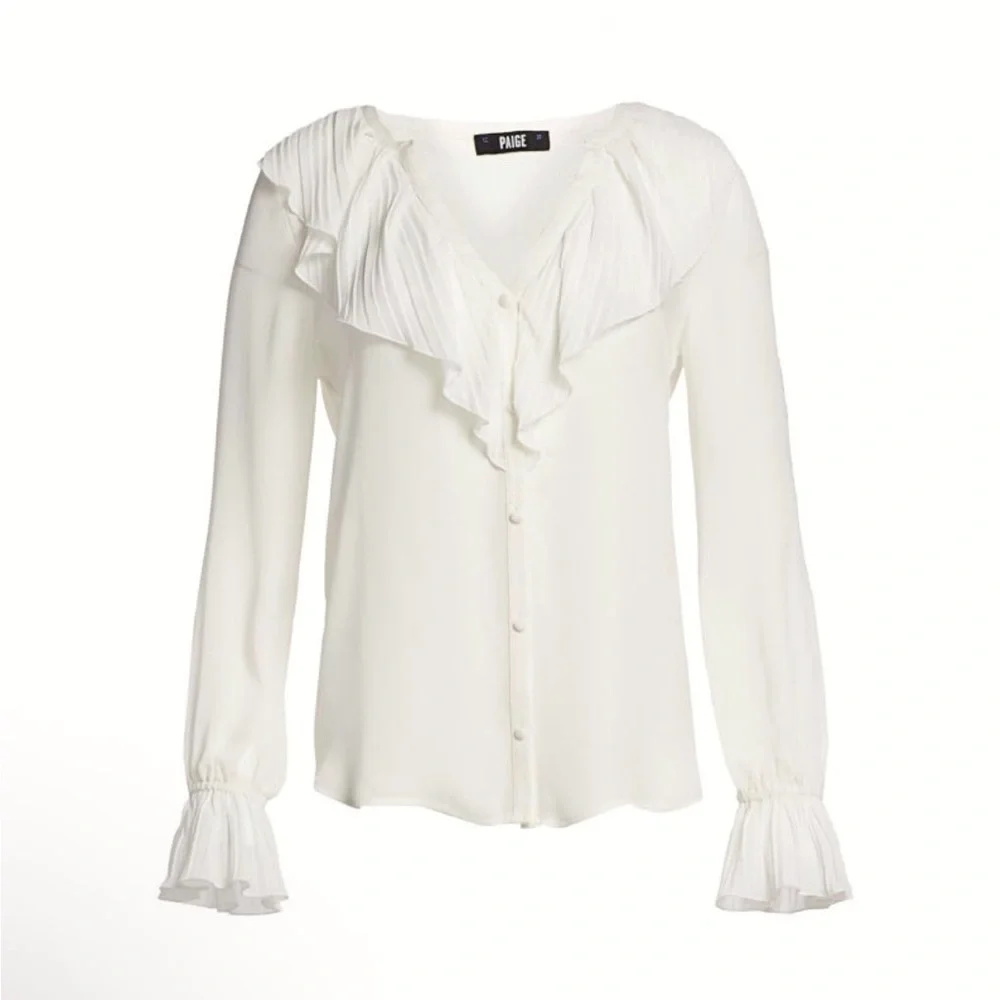 Paige Silk Blouse - Picture 2 of 9